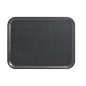 Plateau surface lisse Cambro Capri anthracite 340x460mm