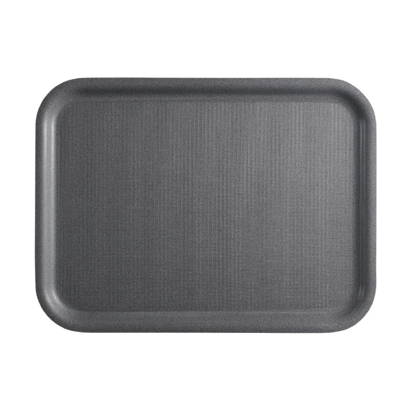 Plateau surface antidérapante Cambro Mykonos anthracite 340x460mm