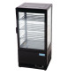 Vitrine réfrigérée économe en énergie Polar série C noire 68L