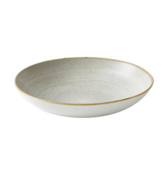 Assiettes coupes rondes Churchill Stonecast Raw Evolve Grey 248mm (Lot de 12)