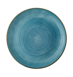 Assiettes rondes Churchill Stonecast Raw Evolve Teal 285mm (Lot de 12)