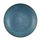Assiettes coupes rondes Churchill Stonecast Raw Evolve Teal 248mm (Lot de 12)