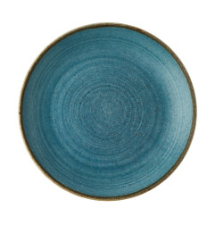 Assiettes rondes Churchill Stonecast Raw Evolve Teal 165mm (Lot de 12)