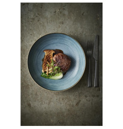 Assiettes rondes Churchill Stonecast Raw Evolve Teal 165mm (Lot de 12)