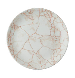 Assiettes rondes Churchill Studio Prints Kintsugi Evolve Coral 260mm (Lot de 12)