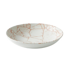 Assiettes coupes rondes Churchill Studio Prints Kintsugi Evolve Coral 248mm (Lot de 12)