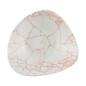Bols triangulaires Churchill Studio Prints Kintsugi Lotus Coral 178mm (Lot de 12)