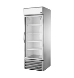 Vitrine réfrigérée négative libre service 1 porte True GDM-23F-HC-TSL01 ALU