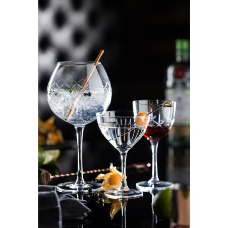 Verres à martini Utopia Raffles Vintage 190 ml (lot de 6)