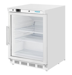 Vitrine réfrigérée positive dessous de comptoir Polar Série C 150L blanc