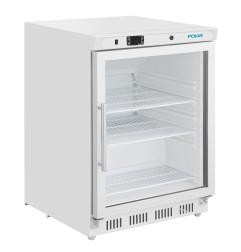 Vitrine réfrigérée positive dessous de comptoir Polar Série C 150L blanc