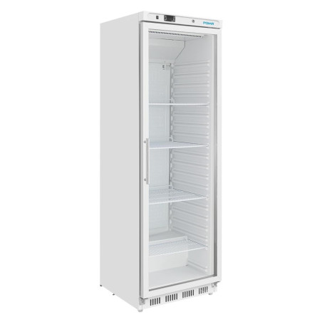 Réfrigérateur à affichage vertical Polar C-Series Blanc 400L
