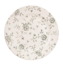 Assiettes plates Churchill Vintage Prints Rose ChintzGrey 276mm (Lot de 6)