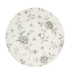 Assiettes plates Churchill Vintage Prints Rose ChintzGrey 210mm (Lot de 6)