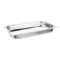 Bacs GN 1/1 inox 65mm Nisbets Essentials (lot de 3)