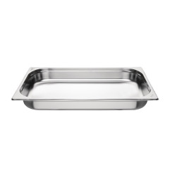 Bacs GN 1/1 inox 65mm Nisbets Essentials (lot de 3)