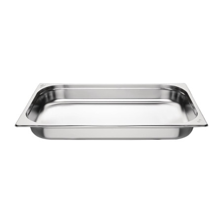 Bacs GN 1/1 inox 65mm Nisbets Essentials (lot de 3)