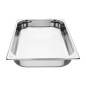 Bacs GN 1/1 inox 65mm Nisbets Essentials (lot de 3)