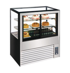 Vitrine service arrière réfrigérée Polar Série U 900mm