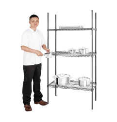 Rayonnage 3 niveaux Nisbets Essentials 1820 x 915 x 457mm