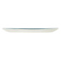 Assiettes oblongues Churchill Studio Prints Raku Oblong 355mm Topaz Blue (Lot de 6)