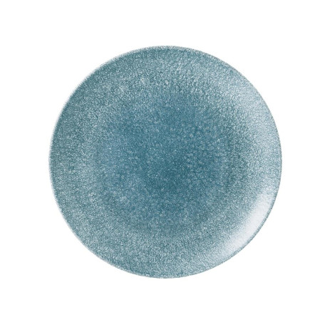 Assiettes rondes Churchill Studio Prints Raku Large Topaz Blue 288mm (Lot de 12)