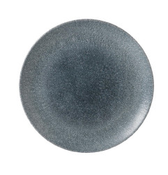 Assiettes rondes Churchill Studio Prints Raku Topaz Blue 260mm (Lot de 12)