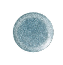 Assiettes rondes Churchill Studio Prints Raku Topaz Blue 217mm (Lot de 12)