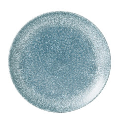 Assiettes rondes Churchill Studio Prints Raku Topaz Blue 165mm (Lot de 12)