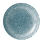 Assiettes coupe ronde Churchill Studio Prints Raku Topaz Blue 182mm (Lot de 12)