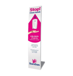 Station de désinfection automatique pour les mains SureSan