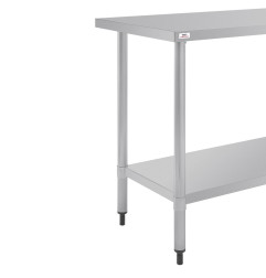 Table inox Nisbets Essentials 120 x 60 cm