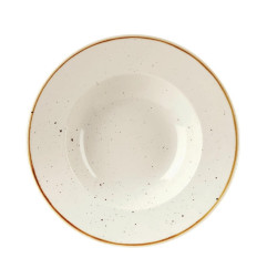 Bols à bord large Churchill Stonecast Barley White 280mm (Lot de 12)