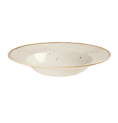 Bols à bord large Churchill Stonecast Barley White 280mm (Lot de 12)