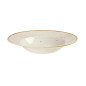 Bols à bord large Churchill Stonecast Barley White 240mm (Lot de 12)