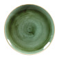 Assiettes rondes Churchill Stonecast Samphire Green 217mm (Lot de 12)