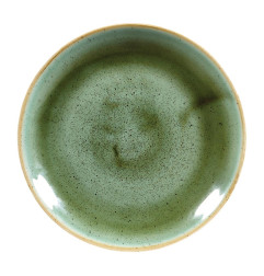 Assiettes rondes Churchill Stonecast Samphire Green 165mm (Lot de 12)