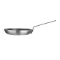 Poêle aluminium antiadhésive téflon avec manche noir Nisbets Essentials 24 cm