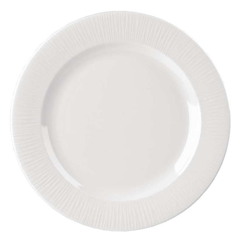 Assiettes à bord large Churchill Bamboo 304mm (Lot de 12)