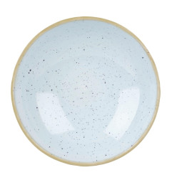 Assiettes coupes rondes Churchill Stonecast Duck Egg Blue 182mm (Lot de 12)