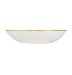 Assiettes coupes rondes Churchill Stonecast Duck Egg Blue 182mm (Lot de 12)