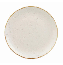 Assiettes rondes Churchill Stonecast Barley White 217mm (Lot de 12)