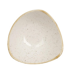 Bols triangulaires Churchill Stonecast Barley White 178mm (Lot de 12)