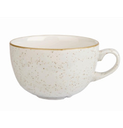 Tasses à cappuccino Churchill Stonecast Barley White 354ml (Lot de 12)