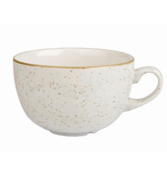 Tasses à cappuccino Churchill Stonecast Barley White 236ml (Lot de 12)