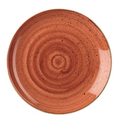 Assiettes rondes Churchill Stonecast Spiced Orange 165mm (Lot de 12)