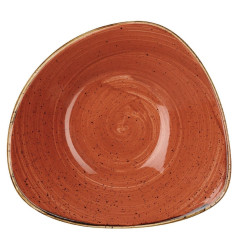 Bols triangulaires Churchill Stonecast Spiced Orange 235mm (Lot de 12)
