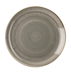 Assiettes rondes Churchill Stonecast Peppercorn Grey 165mm (Lot de 12)