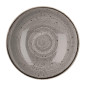 Assiettes coupes rondes Churchill Stonecast Peppercorn Grey 184mm (Lot de 12)