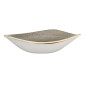 Bols triangulaires Churchill Stonecast Peppercorn Grey 250mm (Lot de 12)
